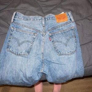 Levi's Light Blue Straight Leg Jeans